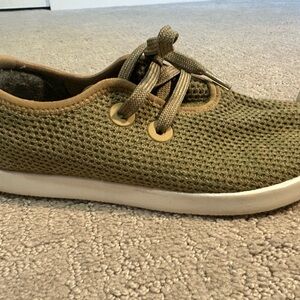 All Birds Olive Green Casual Sneakers